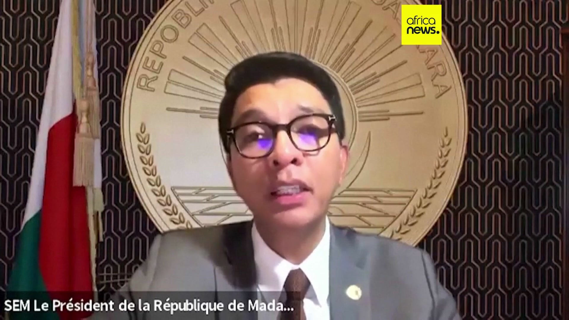 'Video thumbnail for Madagascar's president says he fled the country in fear for his life, refuses to resign'