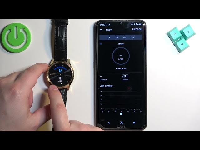 Video thumbnail for How to Change Steps Goal on GARMIN Vivomove Luxe
