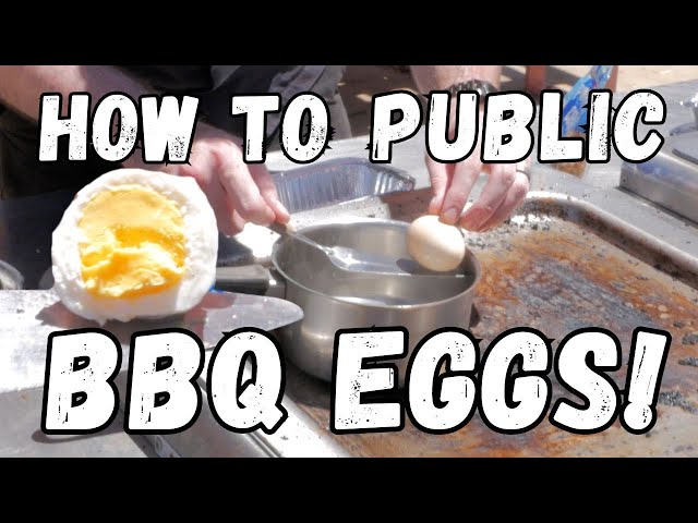 Video thumbnail for Boiling Eggs on Park Barbecue | Public BBQ Tips & Tricks