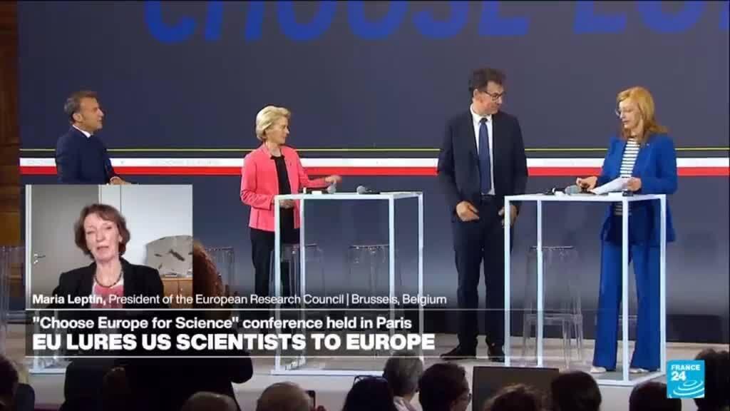 Video thumbnail for Science at a crossroads: Europe positions Itself as the gateway to global research