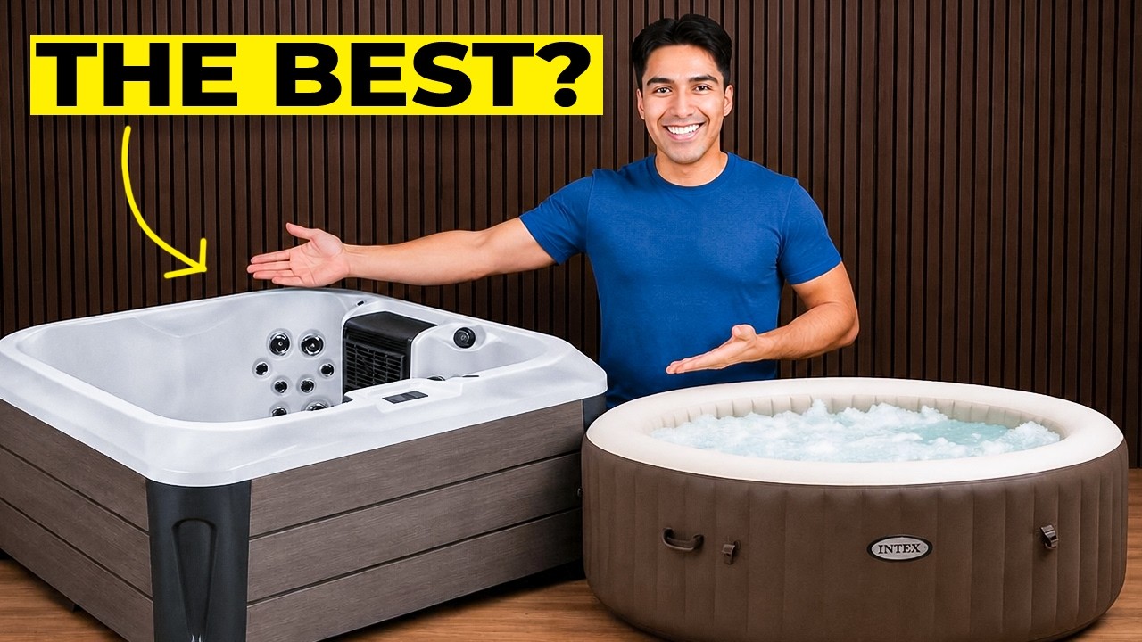 Video thumbnail for Should You Get A Hard Shell Or Inflatable Hot Tub? (Which One Is Best?)