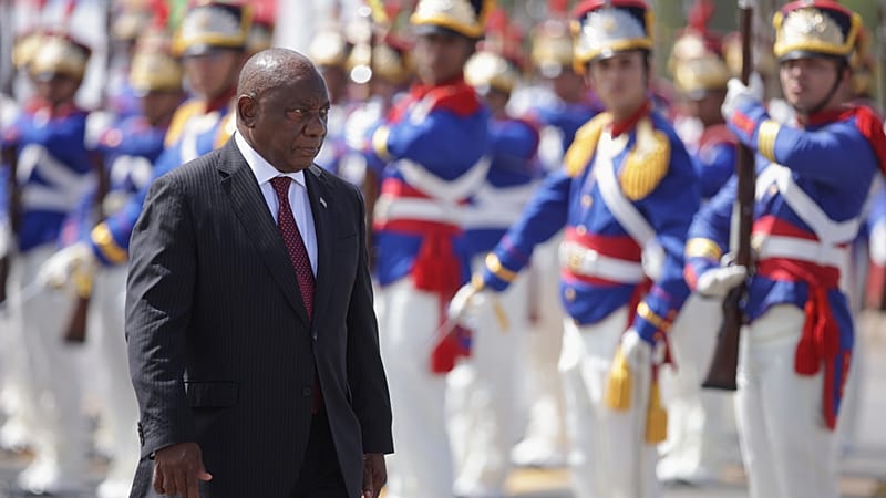 Video thumbnail for Ramaphosa says he will not resign as South Africa moves toward impeachment inquiry