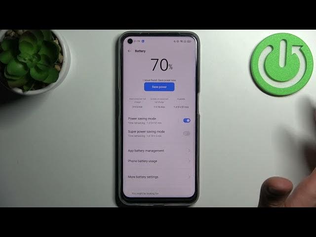 Video thumbnail for Realme Narzo 50 - How To Enter And Setup Power Saving Mode