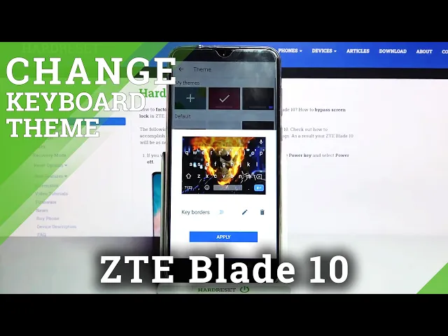 Video thumbnail for How to Customize Keyboard – Keyboard Theme in ZTE Blade 10