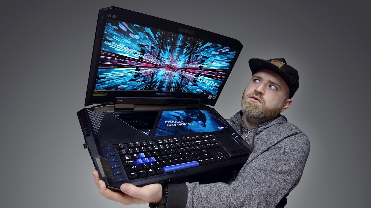 Video thumbnail for The Most Insane Laptop Ever Built...