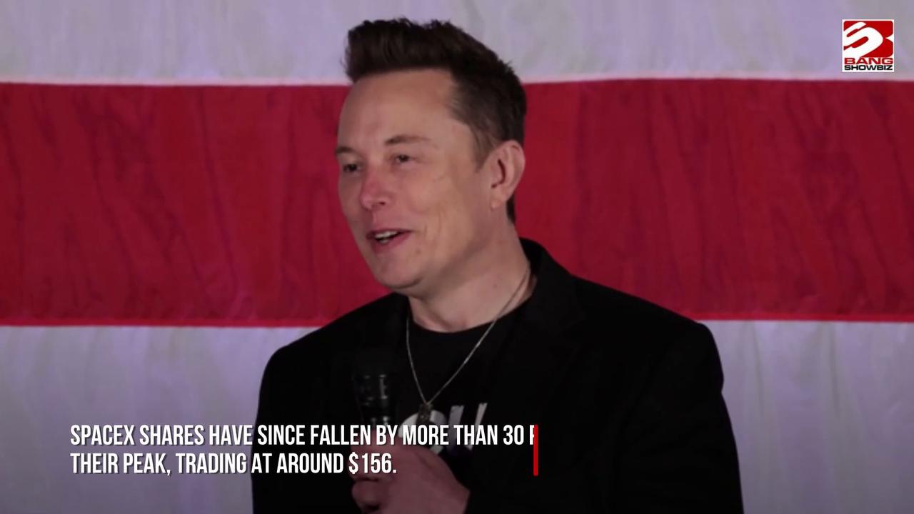 Video thumbnail for Elon Musk loses trillionaire status as SpaceX and Tesla shares tumble