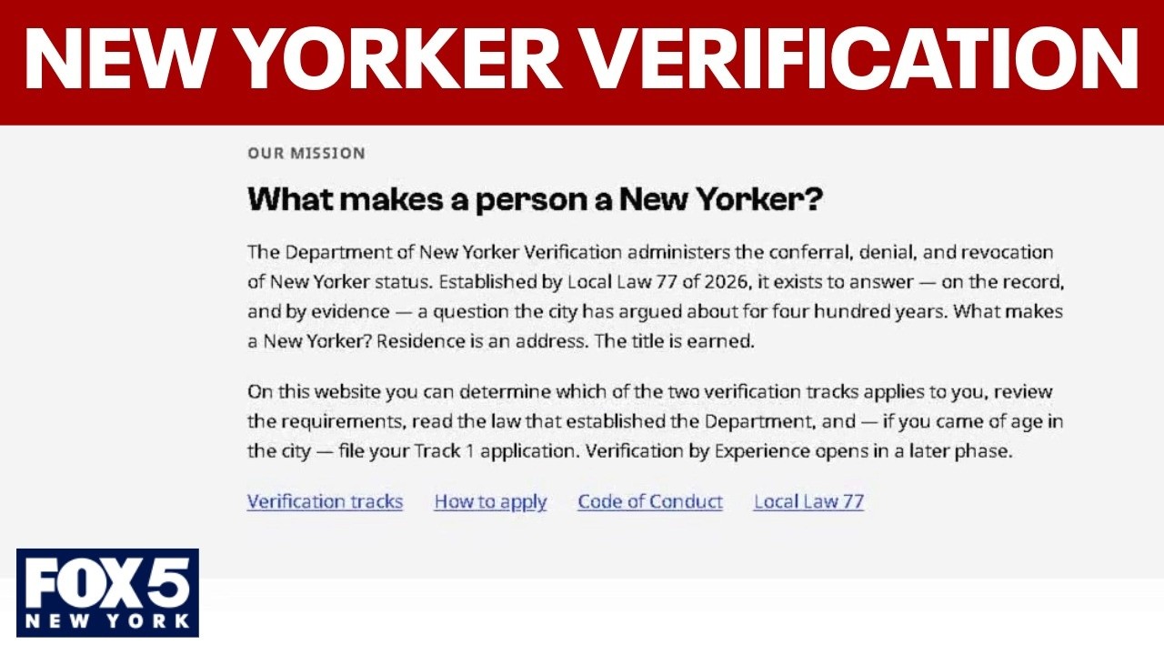Video thumbnail for What makes a real "New Yorker"?