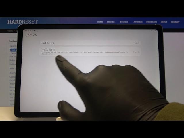 Video thumbnail for How to Set Charging Extend Limit on SAMSUNG Galaxy Tab S6 Lite – Battery Charge Limit