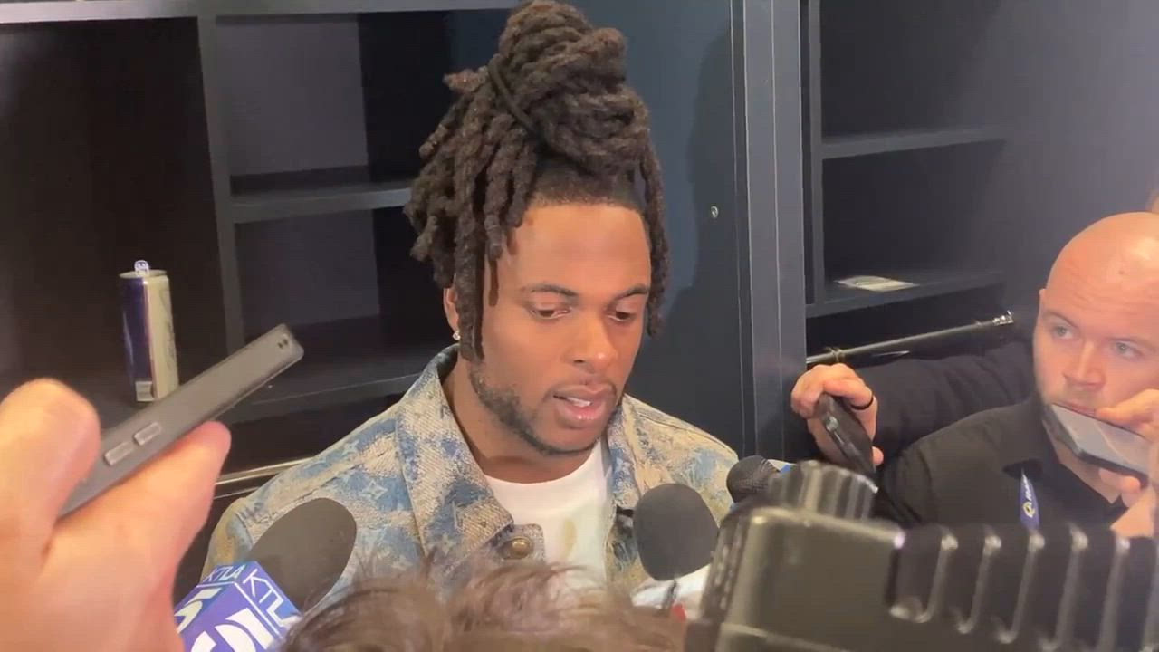 Video thumbnail for Los Angeles Rams WR Davante Adams on the Heartbreaking Loss in the NFC Championship Game