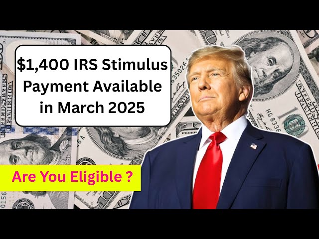 Video thumbnail for Still Missing a Stimulus Check? You Can Claim Up to $1,400 Before April 2025!