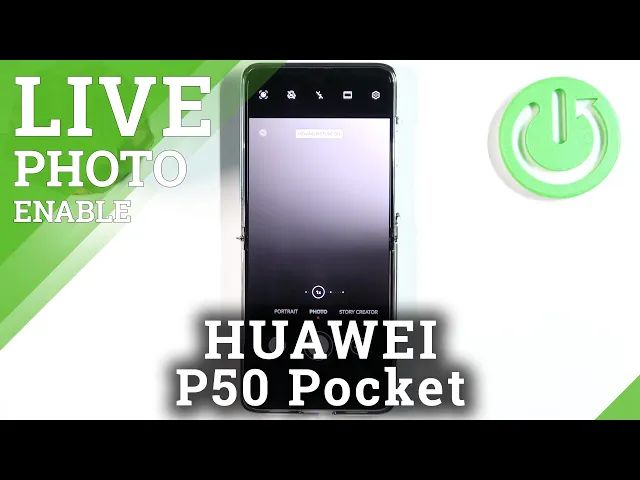 Video thumbnail for How to Take Motion Photo on HUAWEI P50 Pocket - Take Live Photo