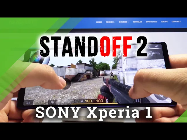 Video thumbnail for Standoff 2 on SONY Xperia 1 – Check Gaming Quality