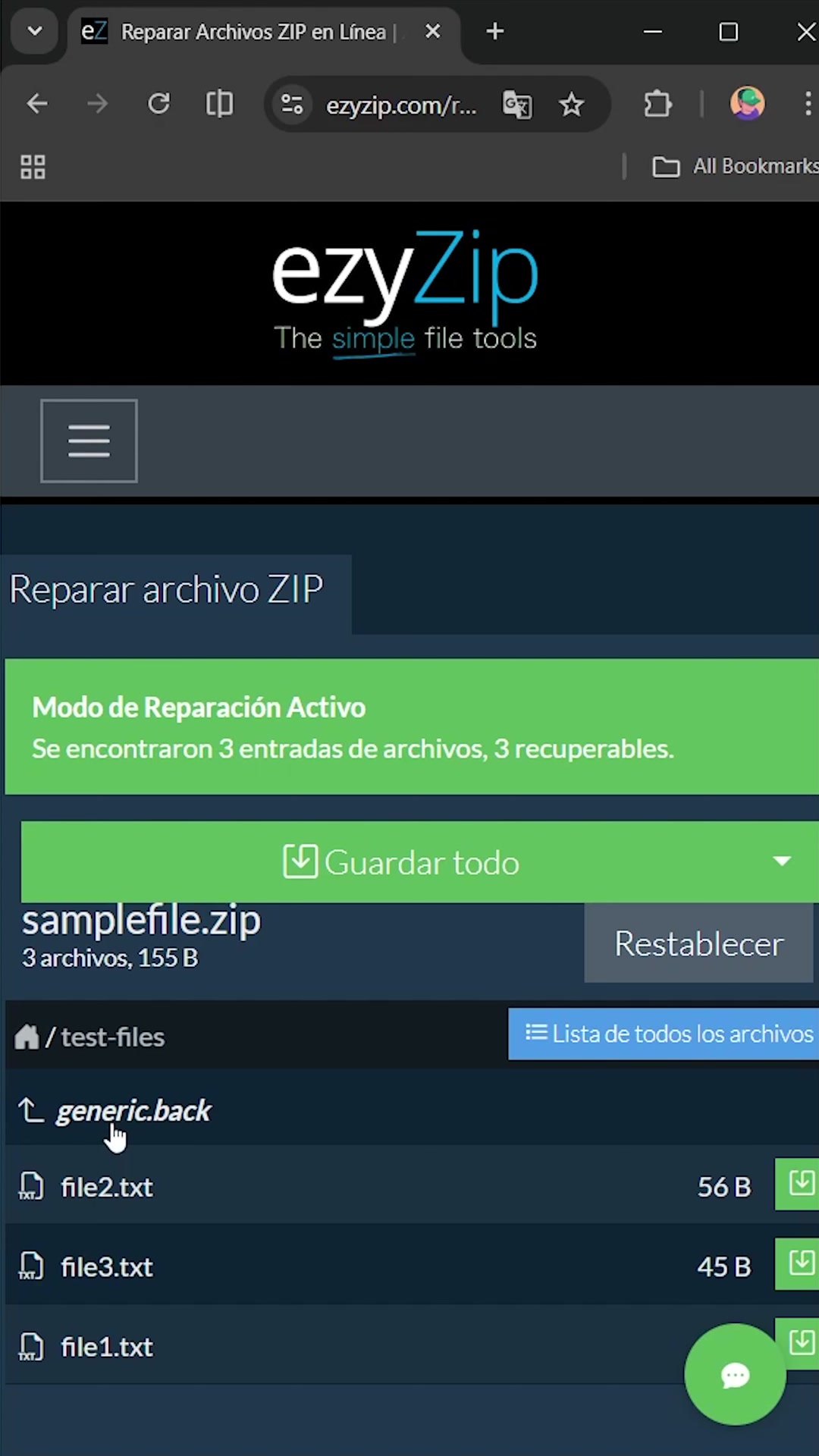 Video thumbnail for 📦 Cómo Reparar Archivos ZIP Dañados Online Gratis | Sin Necesidad De Instalar Software