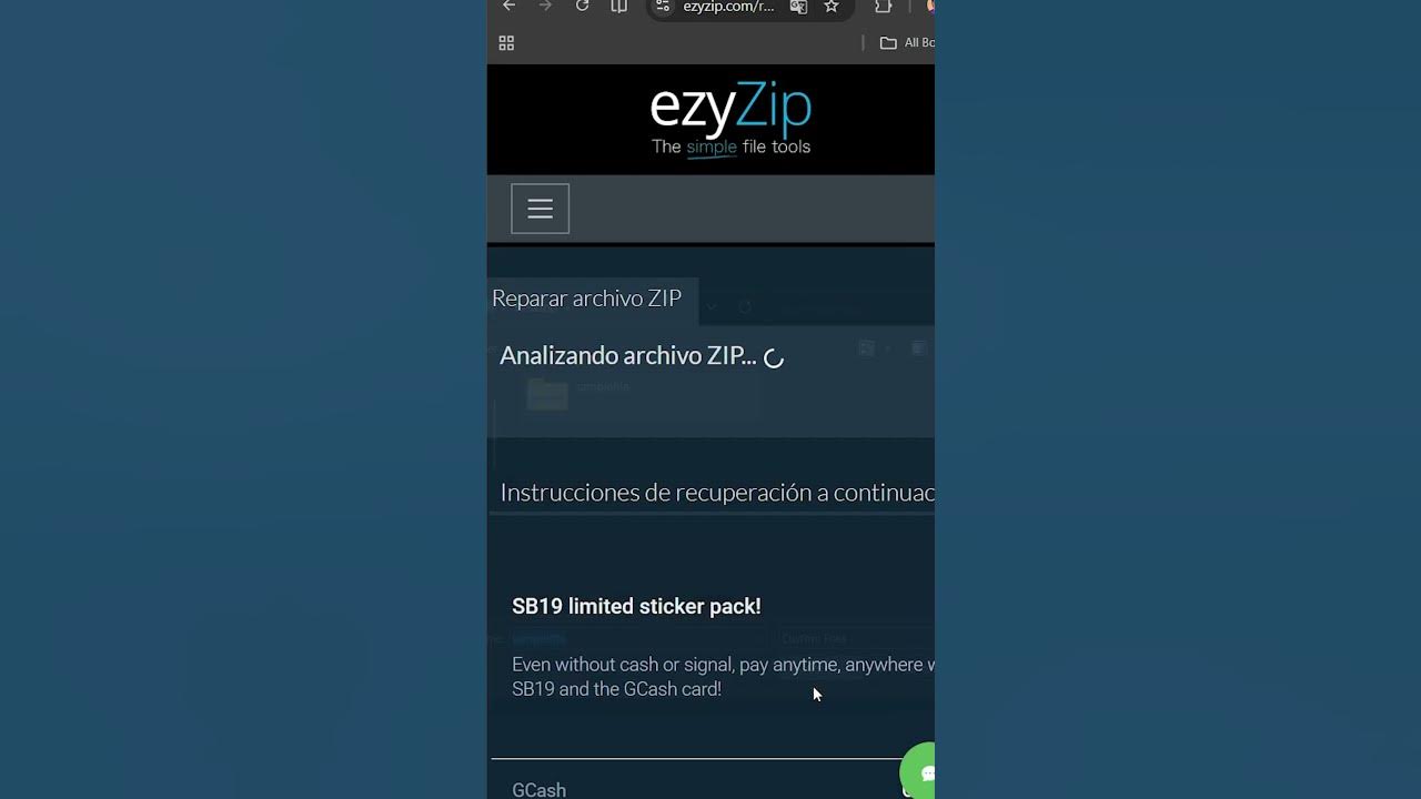 Video thumbnail for 📦 Cómo Reparar Archivos ZIP Dañados Online Gratis | Sin Necesidad De Instalar Software