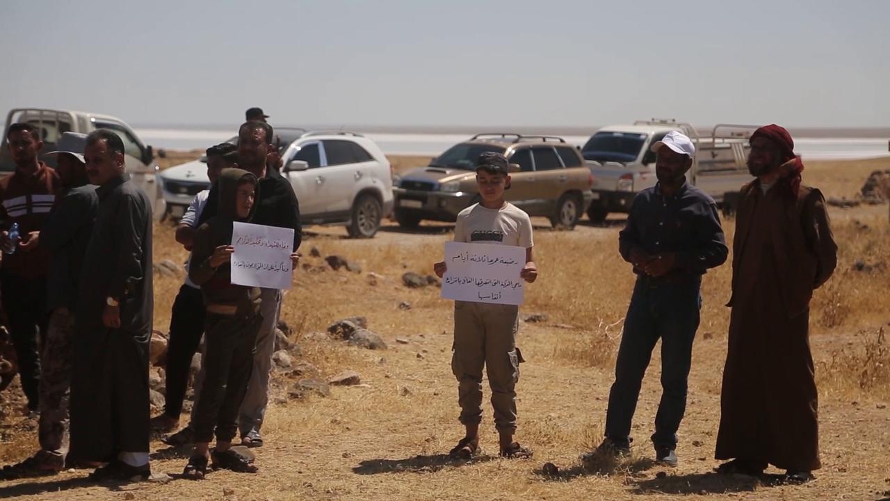 Video thumbnail for Syria: Commemoration held in Aleppo on 13th anniversary of Assad regime massacre.