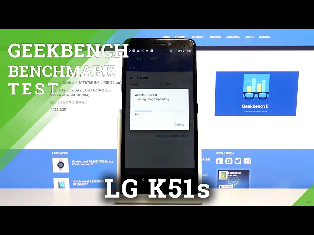 Video thumbnail for How to Accomplish Geekbench V5 on LG K51s – Benchmark Test
