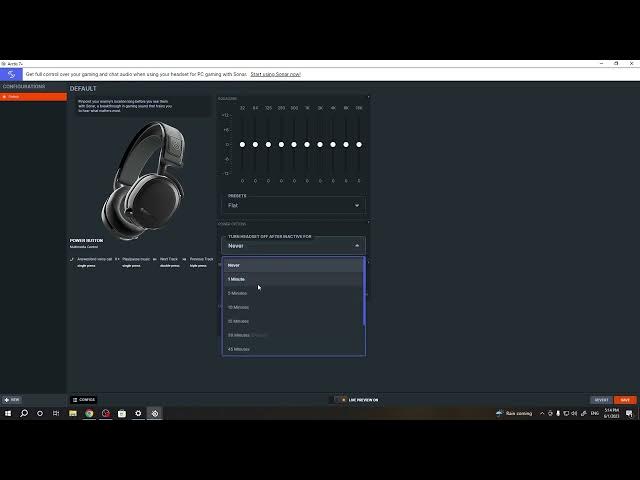 Video thumbnail for How To Adjust Power Saving Mode In Steelseries Arctis 7 Wireless
