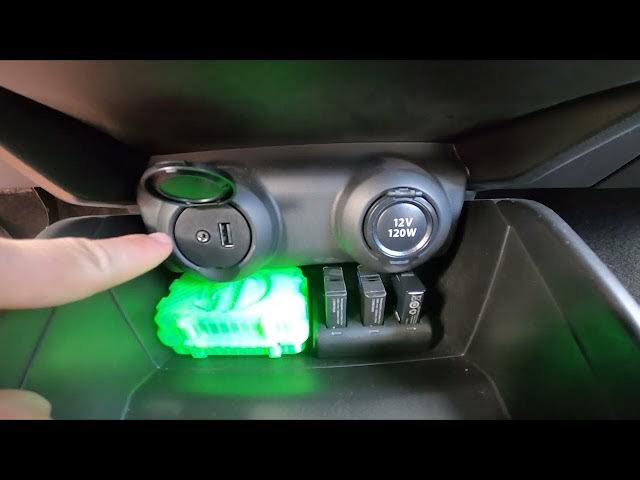 Video thumbnail for How to Find AUX Jack in Suzuki Swift VI (2017 – now) - Connect your Smartphone via AUX