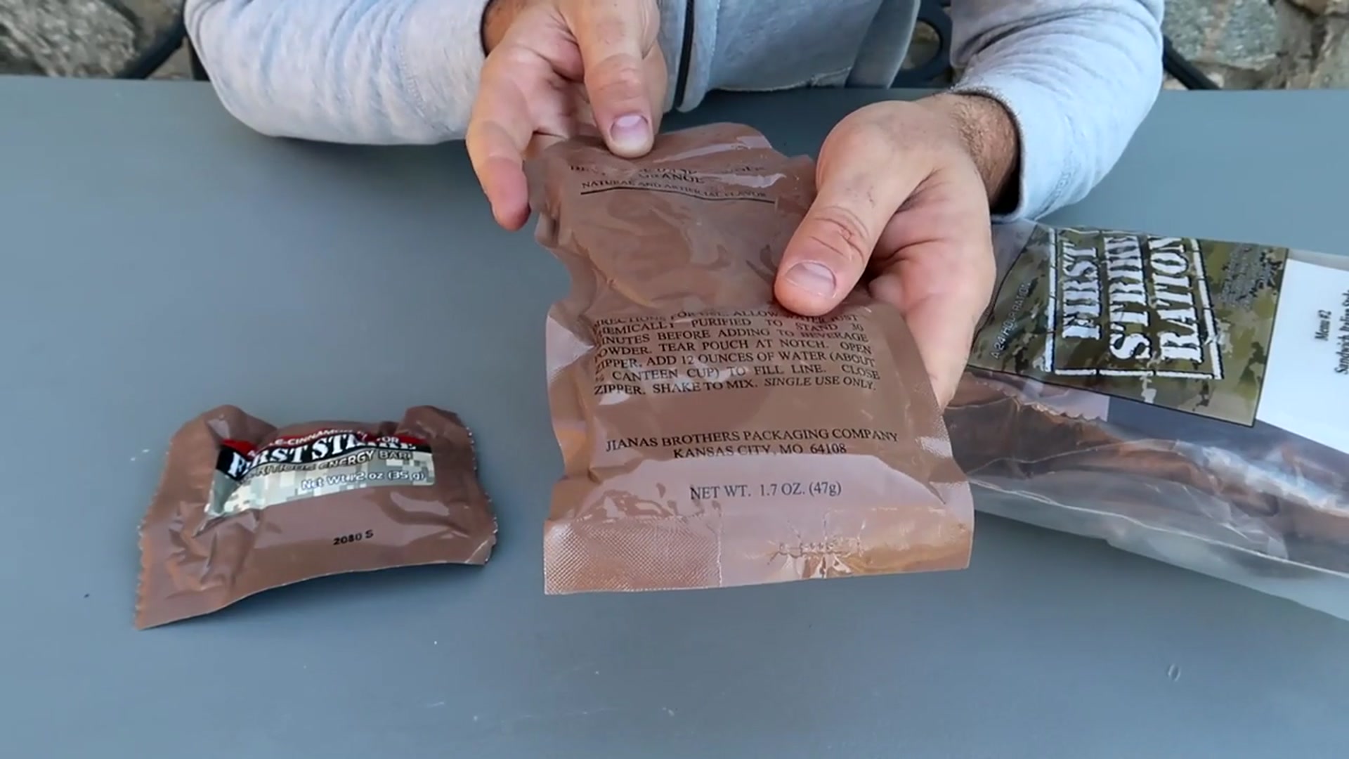 'Video thumbnail for 2022 US 24 Hour Ration MRE  Menu #2 Meal Ready to Eat Taste Testing'