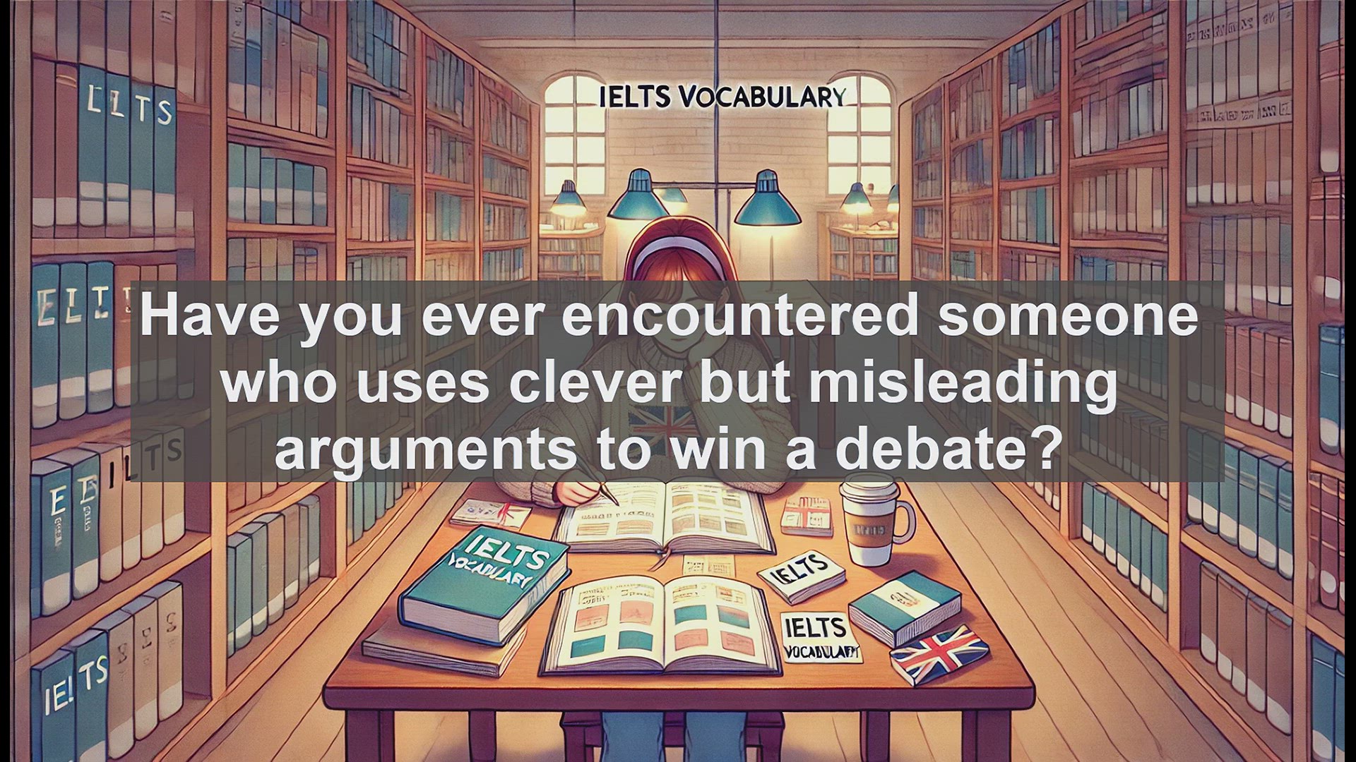'Video thumbnail for 2000 Must Know IELTS 9.0 Vocabulary - Sophist: The Art of Clever Deception in Debate'