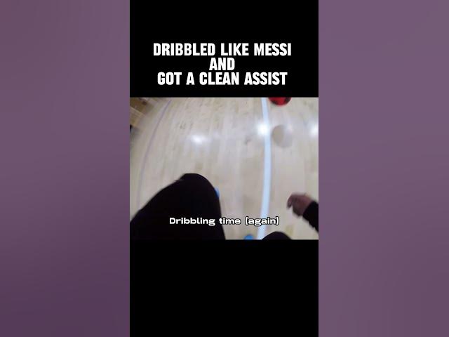 Video thumbnail for Such a Messi thing to do  #futsal #messi #messidribbling #assist