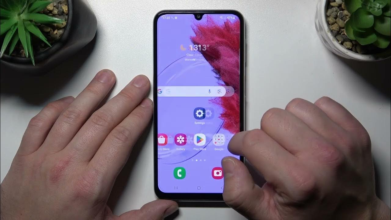 Video thumbnail for How to Remove/Restore Messages Icon from the Screen on Samsung Galaxy M34?