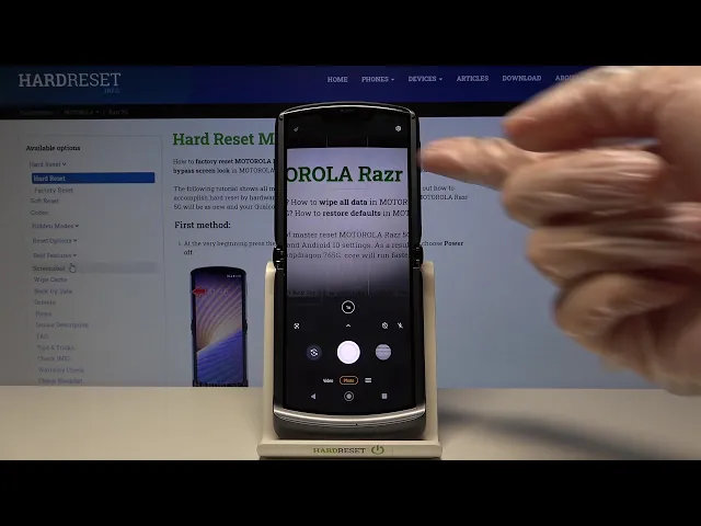 Video thumbnail for How to Show Grid Lines in MOTOROLA Razr 5G – Turn On / Off Orientation Lines