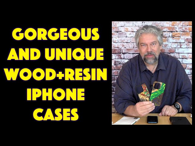 Video thumbnail for CARVED Custom Wood iPhone Cases -- Traveler and Live Edge -- REVIEW