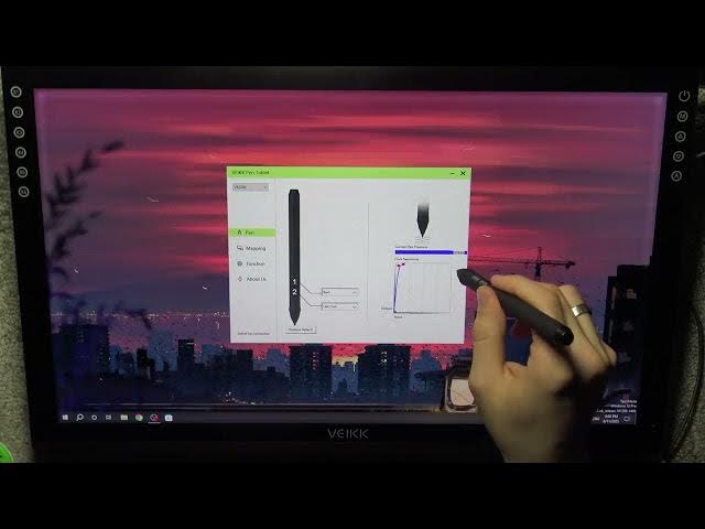 Video thumbnail for How to Set Up Pressure Sensitivity on Veikk VK2200?