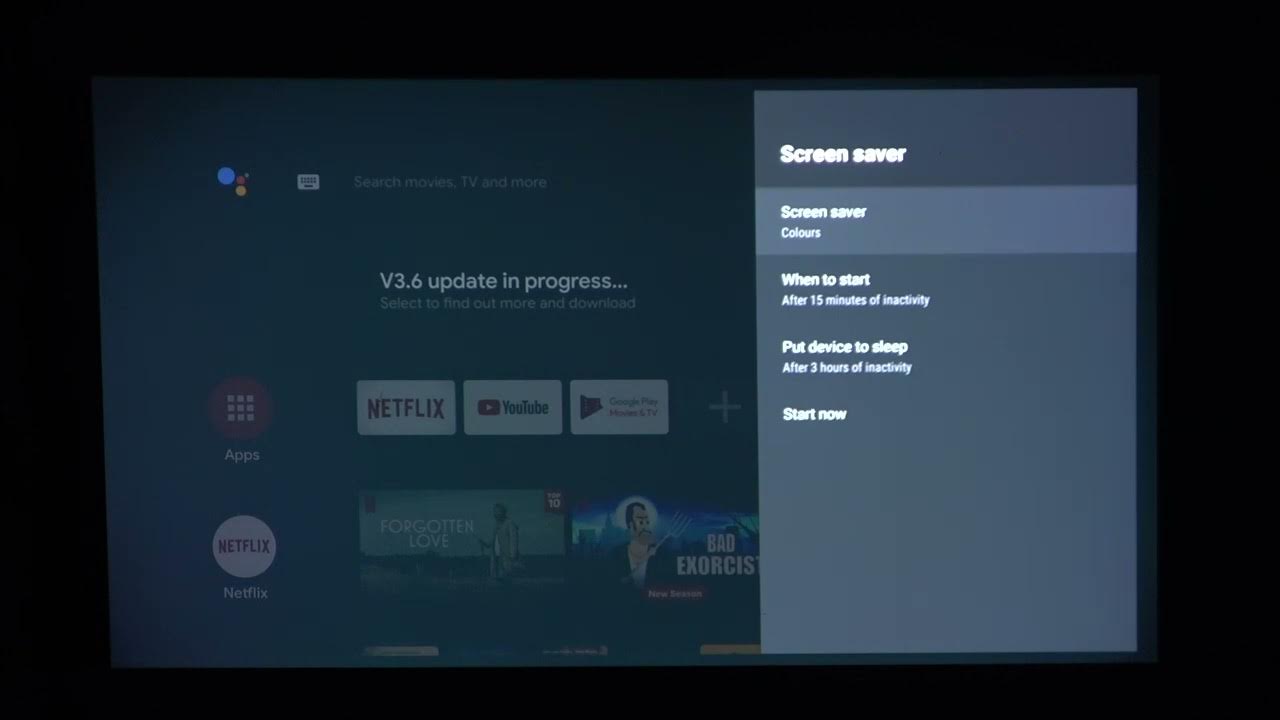 Video thumbnail for How To Adjust Screen Saver On Epson Smart TV Projector