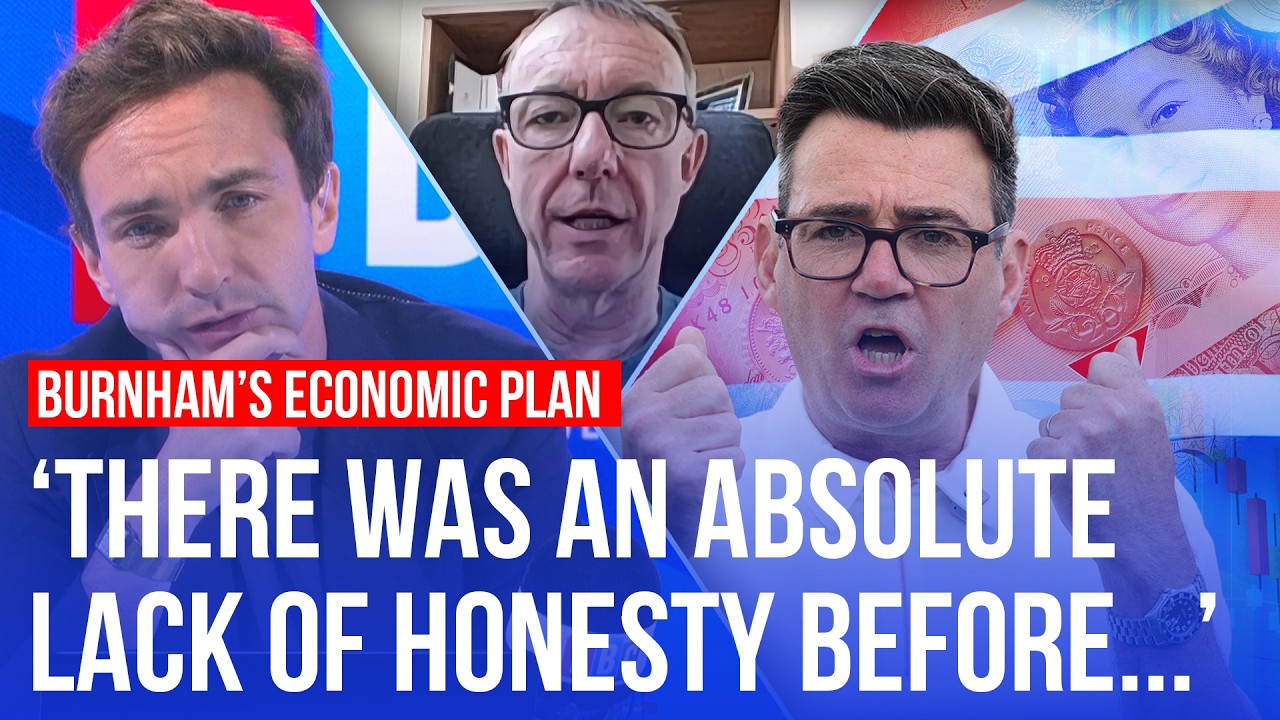 Video thumbnail for Does Andy Burnham have a plan for the UK’s economy?