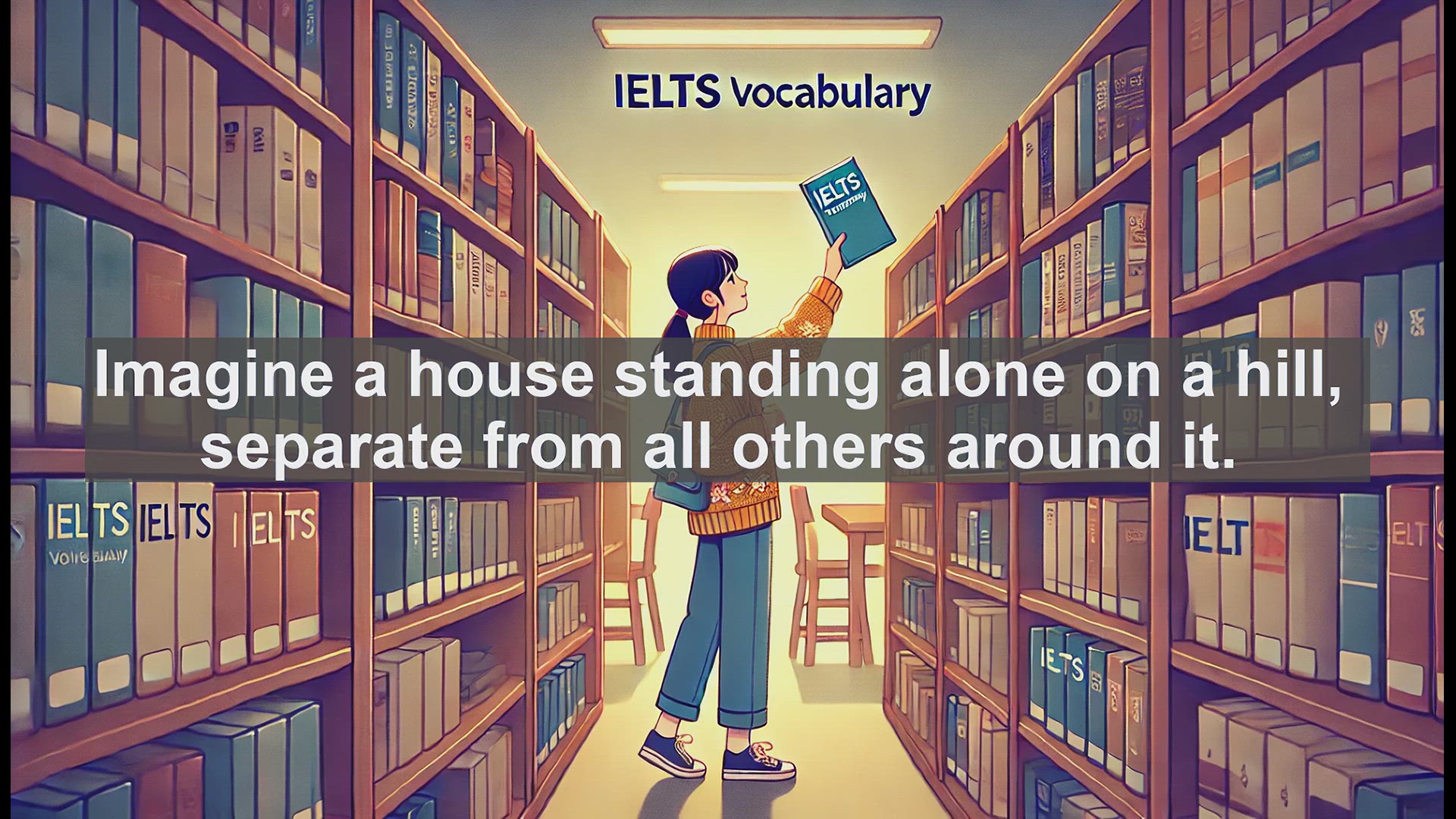 'Video thumbnail for 2000 Must Know IELTS 9.0 Vocabulary - Understanding 'Detached': Boost Your IELTS Score'