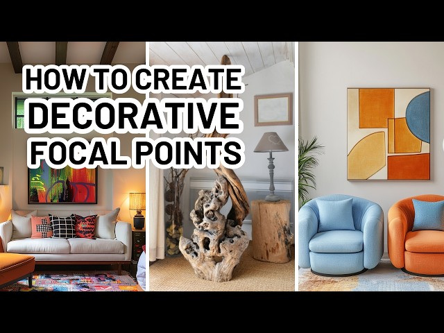 Video thumbnail for HOW TO CREATE A DECORATIVE FOCAL POINT