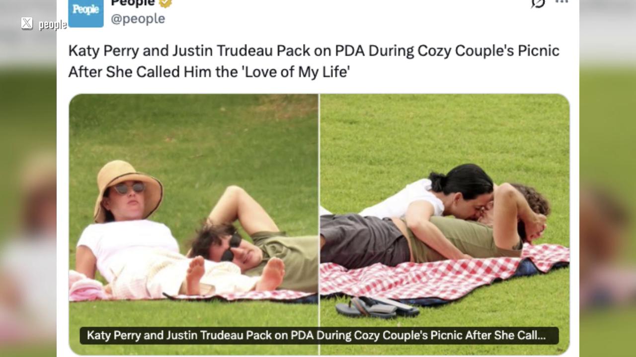Video thumbnail for UNCAPTIONED: Katy Perry asserts Justin Trudeau's love has 'transformed' her.