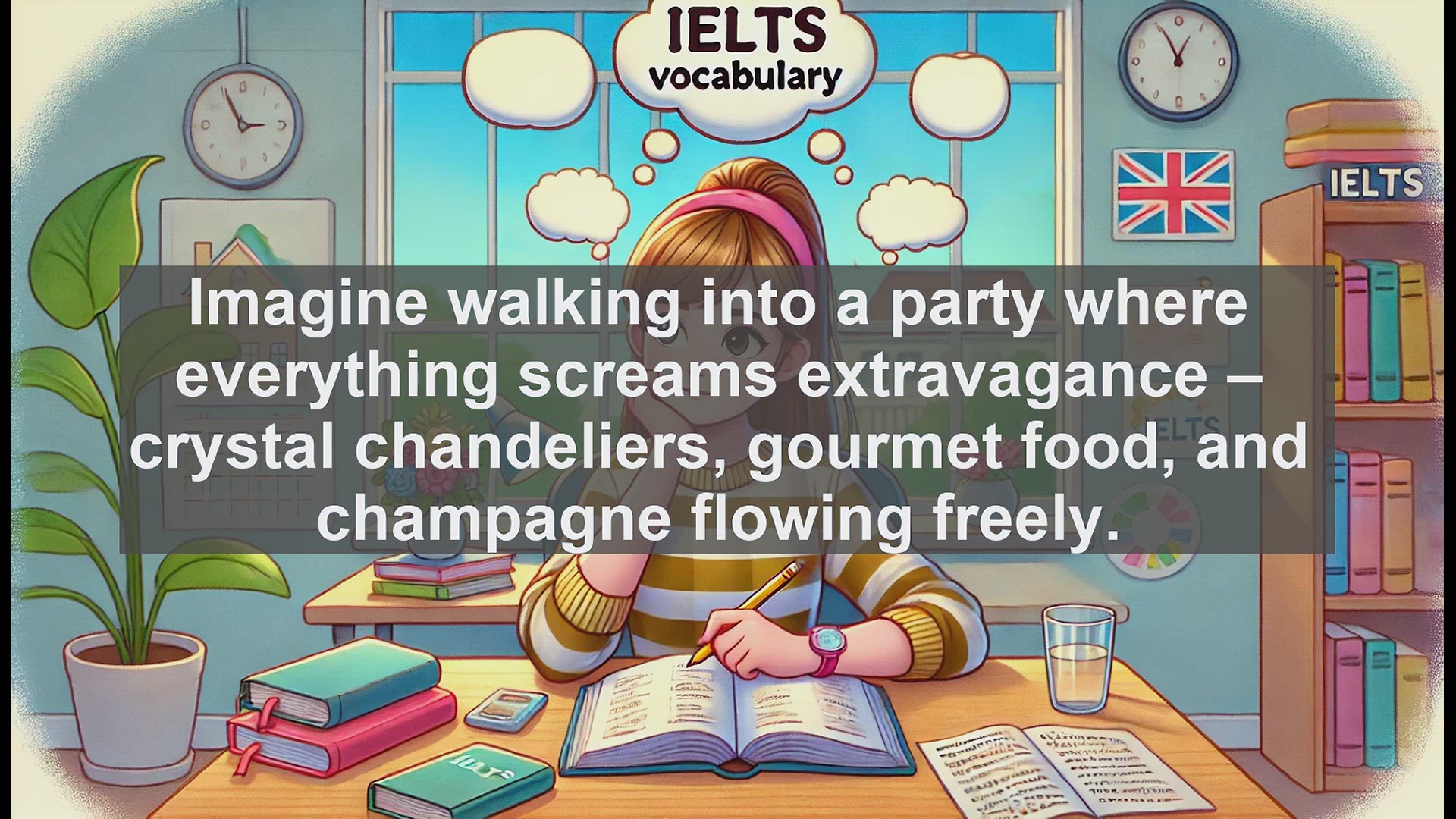 'Video thumbnail for 5000 Must Know IELTS 8.0 Vocabulary - Mastering 'Lavish': Boost Your IELTS Vocabulary'