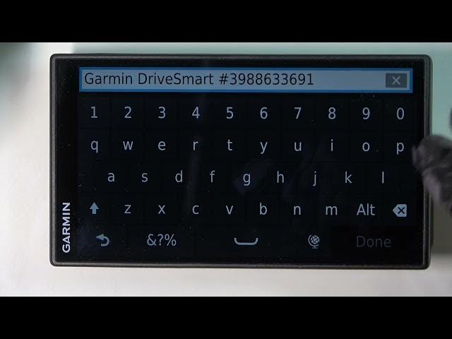 Video thumbnail for Garmin DriveSmart 55 - How To Change Device Name