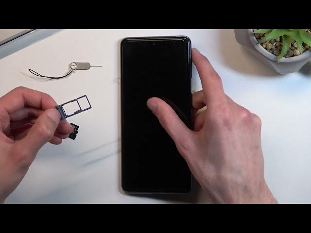 Video thumbnail for How to Insert SIM Card and SD Card into SAMSUNG Galaxy M53 - Input Memory Card and SIM Card