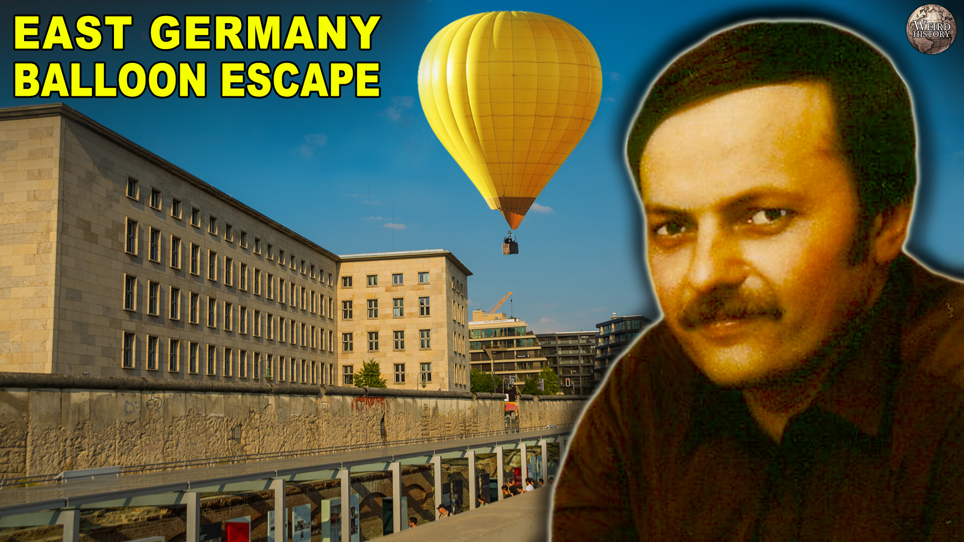 Video thumbnail for How 2 Families Escaped East Germany In a Homemade Balloon