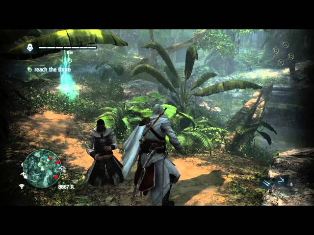 Video thumbnail for Assassin's Creed IV: Black Flag - Everything Is Permitted: Rope Dart Tutorial (Shoot, Hang & Drag)