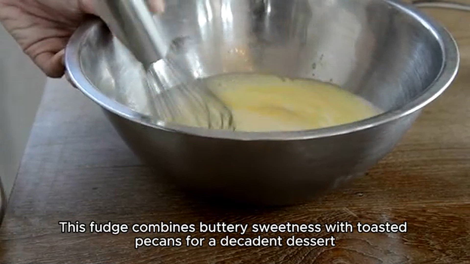 Video thumbnail for BUTTER PECAN FUDGE recipe