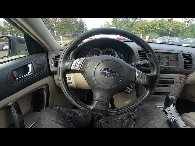 Video thumbnail for How to Find Odometer on Speedometer Display in Subaru Outback III ( 2005 – 2009 ) | Find Mileage