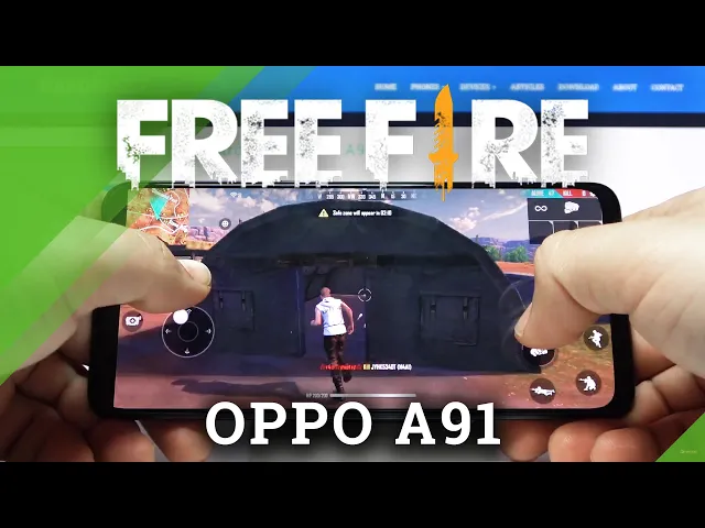 Video thumbnail for Garena Free Fire on OPPO A91 – Check Gaming Abilities