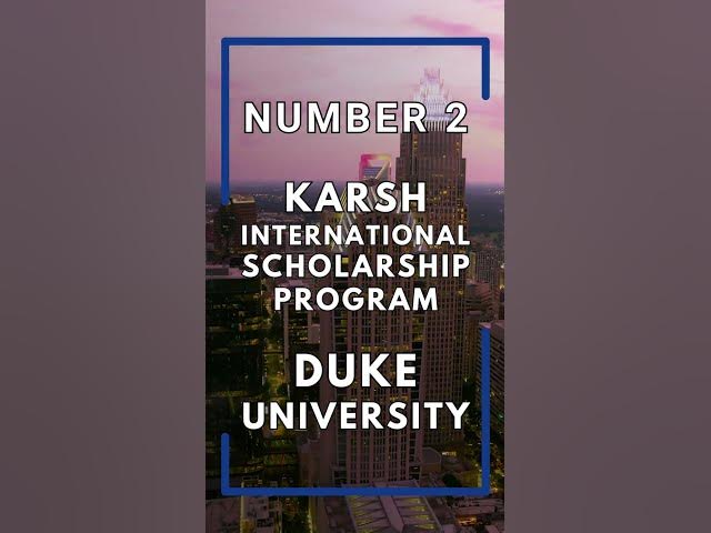 Video thumbnail for Open Scholarships for International Students #studyabroad #university #scholarship