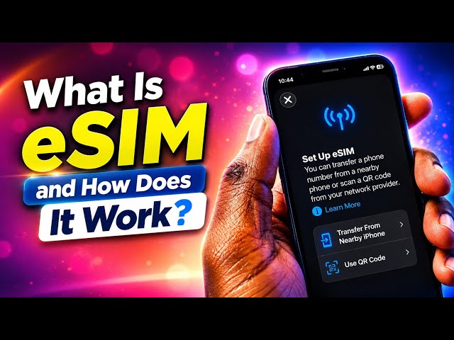 Video thumbnail for What Is an eSIM and How Does It Work? (2026 Guide)