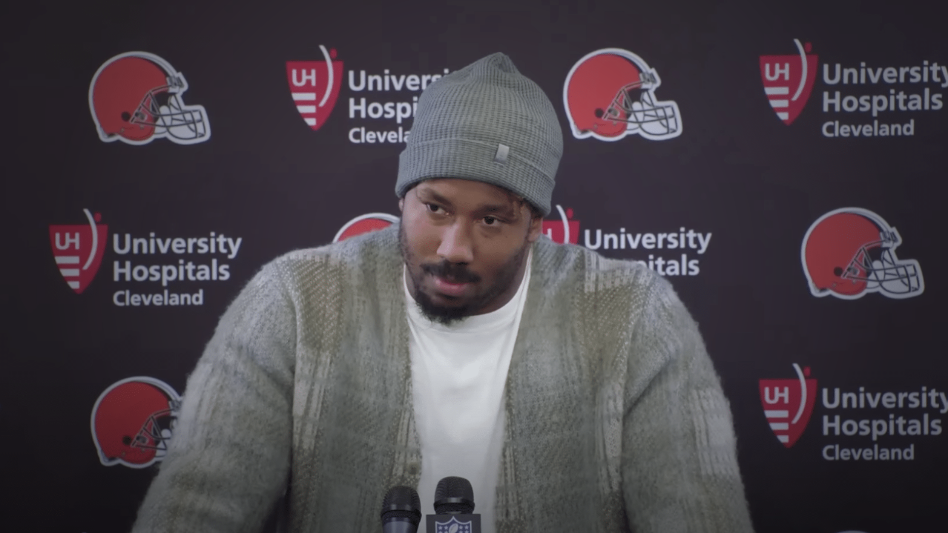 Video thumbnail for Myles Garrett Blockbuster Trade Makes Detroit Lions Road to Super Bowl Even Tougher