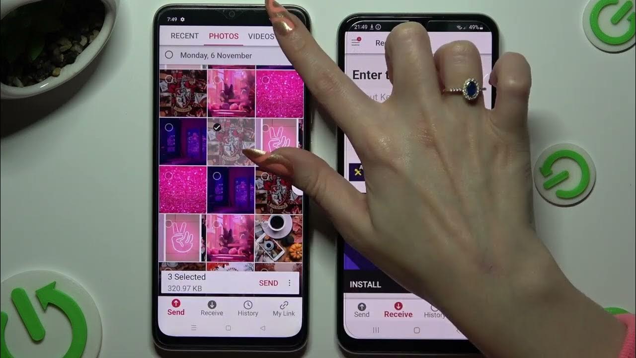Video thumbnail for How to Transfer files from an Android Device to Samsung Galaxy M34 – Send Anywhere App