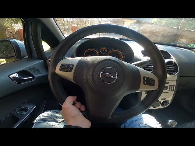 Video thumbnail for How to Adjust Steering Wheel Position in Opel Corsa D ( 2006 – 2014 ) - Change Wheel Position