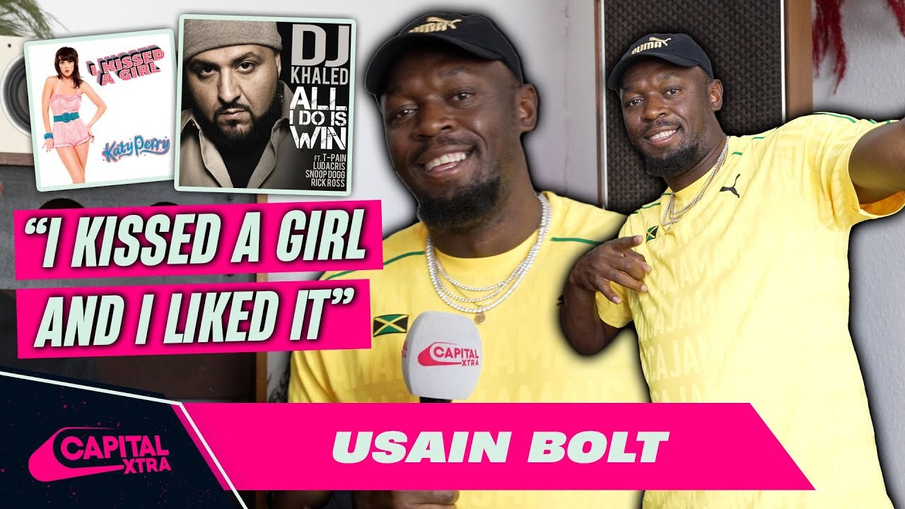 'Video thumbnail for Usain Bolt plays 'This or That' Caribbean edition & reveals music guilty pleasures | Capital XTRA'