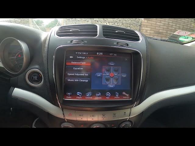 Video thumbnail for How to Enter and Manage Radio Equalizer in Fiat Freemont ( 2011 – 2016 )