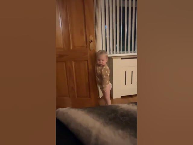 Video thumbnail for Armagh toddler Danny McManus goes viral with hilarious reaction to uncle's shenanigans